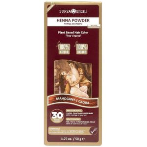 Surya Brasil Henna haarverf poeder mahogany  50 gram