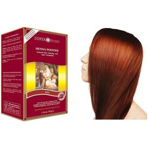 Surya Brasil - Henna Powder - Natuurlijke Haarkleuring - Plantaardige Ingrediënten