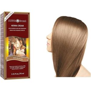 Surya Brasil Henna Haarverf Creme - Ash Blonde - 70 ml