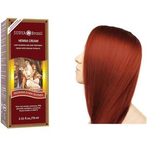 Surya Brasil Henna haarverf creme reddish dark blonde  70 Milliliter
