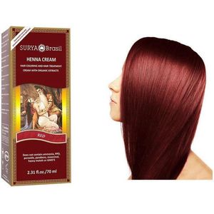 Henna haarverf creme rood