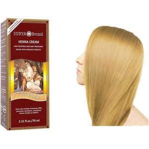 Surya Brasil Henna Haarverf Crème - Light Blonde - 70ml