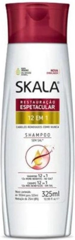 Skala - Shampoo - 325ml - 12-in-1 - Vegan - Hydrateert en Herstelt