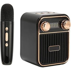 Mini Karaoke, Professionele Stijlvolle Ingebouwde Microfoon Mini -luidspreker 3 Modi Lange Batterijduur voor Kindercadeaus (#1)