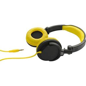 One for All SV 5612 Full Base on-Ear hoofdtelefoon (3,5 mm klinkstekker, 1,5 m) geel