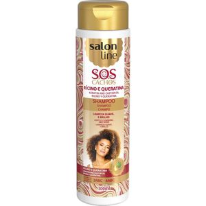 Salon-Line : SoS Curls - Keratin & Castor Oil - Shampoo 300ml