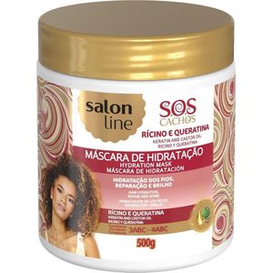 Salon-Line : SoS Curls - Keratin & Caster Oil - Hydration Mask 500g