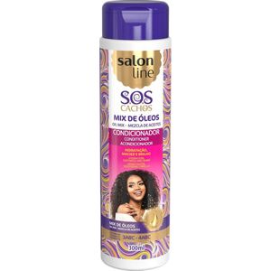 Salon-Line : SoS Curls - Oil Mix Conditioner - (Crèmespoeling voor krullend haar)