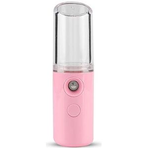 Cool Mist Sprayer, Hydraterende Mini Mist Sprayer, Facial 25ml voor Fine Mist Handy Mist Spray 0.3Um (roze)