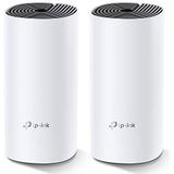 TP-Link AC1200 Multiroom Mesh Wifi-systeem, tot 260 vierkante meter en 100+ apparaten, naadloze roaming, 2 Gigabit-poorten (Deco M4(2-pack))