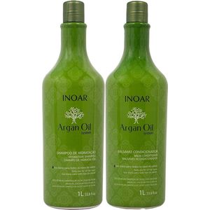 Inoar Argan Shampoo & Conditioner 1 L