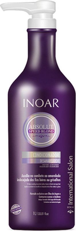 INOAR - Absolut Speed Blond - Conditioner - 1000 ml - Neutraliseert Gele Tinten