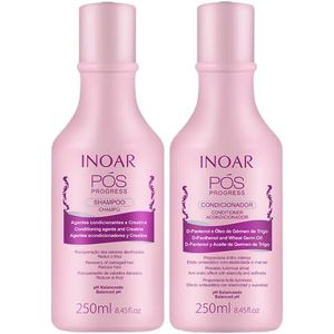 Inoar - Pós Progress - Shampoo en Conditioner - Keratine - Hydratatie