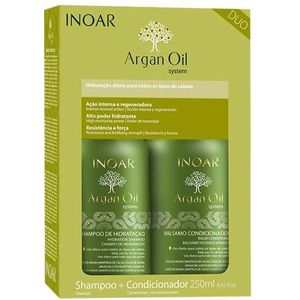 INOAR Argan Oil Shampoo and Conditioner (uit de thuiszorgset)