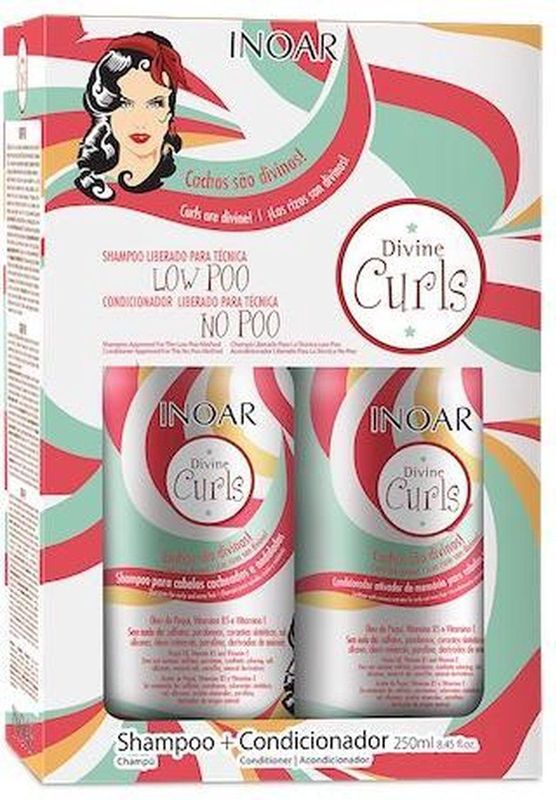 INOAR - Curls Set - Cosmetische Sets - 2x250 ml