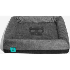 Zee.Dog Bed Skull Antraciet&Zwart - Hondenbed - Large