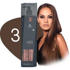 Honma Tokyo - Coffee Premium Keratine Ultra Shine Masker - Professioneel Keratine Haarmasker - Keratine Behandeling Producten - Haarmasker voor Droog Haar - 1000 ml