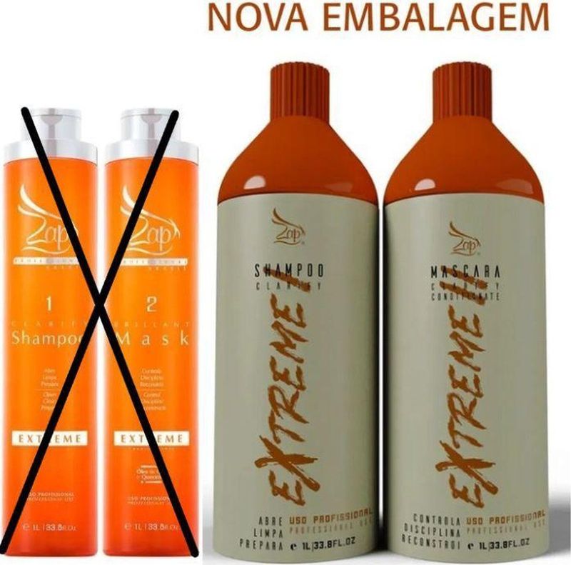ZAP - Extreme - Shampoo & Mask - Formolvrij - Haarverzorging