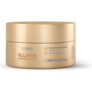 Cadiveu Blonde Reconstructor Reconstructive Mask N.2 200ml - maschera ristrutturante capelli biondi