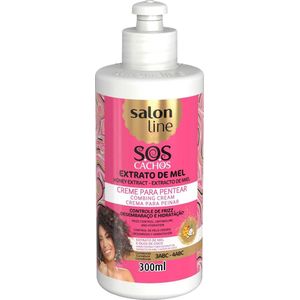 Salon-Line - SoS Curls - Honey Combing Cream - Honing - Kokosolie