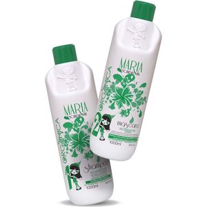 Maria Escandalosa | Organic Progressive Smoothing Kit | Formaldehyde-Free | Hydrolized Keratin + Argan Oil | (2x) 1000 ml