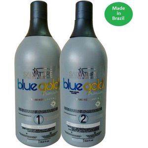 Salvatore - Blue Gold Premium Haar Conditioner – Professionele Krullend Haar Verzorging – Krullend Haar Producten – 1L