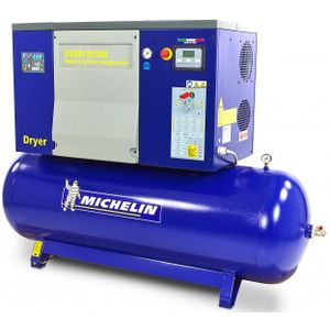 Michelin 10 PK 270 Liter Schroefcompressor Met Droger RSXD 10/300
