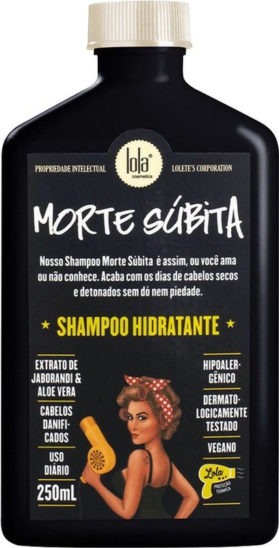 Lola Cosmetics - Morte Súbita - Hydraterende Shampoo - 250 g