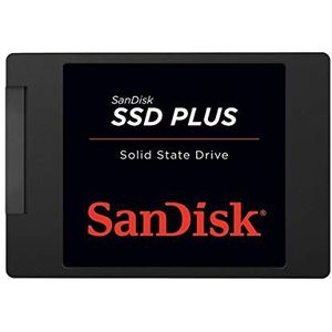 SanDisk SSD PLUS 480 GB (Leessnelheden Tot 535 MB/s En Schrijfsnelheden Tot 445MB/s, SLC-Caching, Voer Een Upgrade Van Uw Laptop Of Pc)