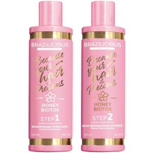 BraziliCious Biotox Honey & Jasmineflower Keratine 2 x 100ml