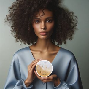 Golden haarmasker 300g voor thuiszorg na de behandeling HaarBotox - zonder parabenen, sulfaten en siliconen, met Kokosboter en Panthenol, Voor Optimale Hydratatie en Anti-Frizz, Geschikt voor Alle Haartypes