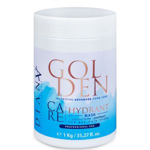 Golden Protein Blue Haarmasker 1000g – Thuiszorg na Proteïne/Keratine Behandeling, No Yellow Effect, Beste voor Gebleekt, Gekleurd en Blond Haar, Zonder Parabenen, Sulfaten en Siliconen