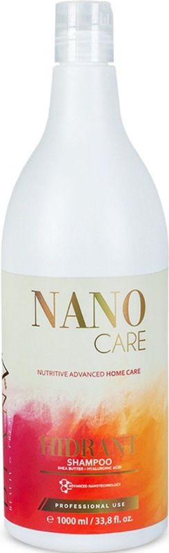 NanoCare Nanoplastia Gold 1000ml Shampoo – Thuiszorg na Nanoplastia/Keratine Behandeling, Zonder Sulfaten, SLS, Parabenen en Siliconen, Voor Optimale Hydratatie en Anti-Frizz Keratine Nazorg