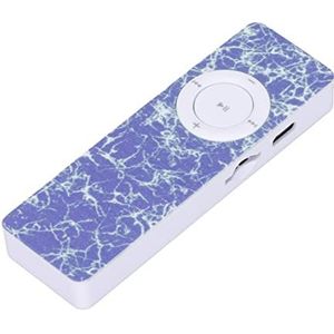Draagbare MP3-speler, Ondersteuning Geheugenkaart ABS MP3-muziekspeler Ondersteuning Tot 64 GB HiFi voor Volwassenen voor op Reis (c)