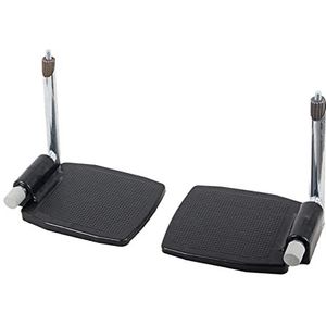 Universele Rolstoel Voetsteun Gemakkelijk Installeer Toebehoren Plastic met Paal