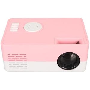 Mini LED-projector, Ventilator met Constante Temperatuur, Oogbescherming, Draagbare HDR-filmprojector, Draadloze WiFi 16:9 voor Hotel (EU-stekker)