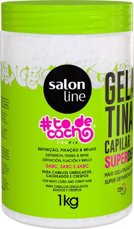 Salon Line - Gelatina Capilar - Haarstyling - Transparant - 300ml