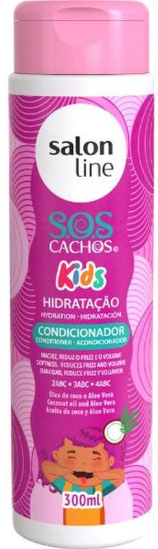 Salon Line - SoS Curls - Kids Conditioner - Kokosolie - Aloë-extract