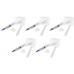 Koelpasta, Sterke Hechting 5 Stuks 3.2W/m.k Thermisch Geleidend Vet voor CPU GPU (2,5 ml, 0,11 oz)