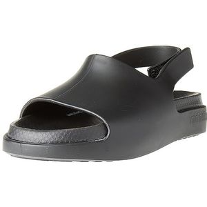 melissa Mini Cloud BB-sandalen, platte sandalen voor meisjes, Zwart, 24 EU