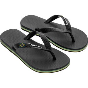 Ipanema Classic Brasil Kids Unisex Junior Slippers - Black