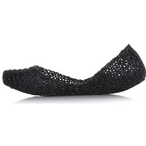 Melissa Campana Papel Vii gesloten ballerina's voor dames, Zwart Black Glitter 52682, 38 EU