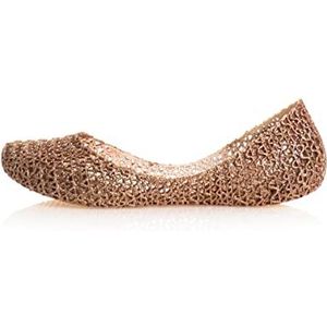 Melissa Campana Papel 20 gesloten teen ballerina's voor dames, Roze Rose Glitter 52326, 38 EU