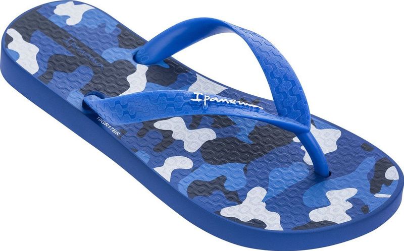 Roxy - Pebbles VII - Slippers - Blauw/Wit - TPU/Buitenzool