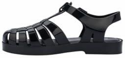 Melissa Jongens Unisex Kids Mel Possession Inf Platte Sandaal Kind, Zwart, 28/29 EU