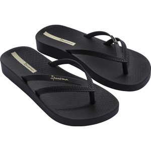 Ipanema Slipper Bossa Soft Zwart - Comfortabel Verhoogd Voetbed