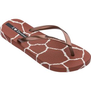 Ipanema I Love Safari Slippers Dames - Brown/Copper - Maat 35/36