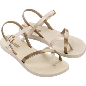 Ipanema Fashion Sandal Sandalen Dames - Beige/Gold - Maat 37