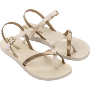 Ipanema Fashion Sandal Sandalen Dames - Beige/Gold - Maat 38
