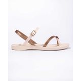 Merk - Model - Slippers - Beige-Goud